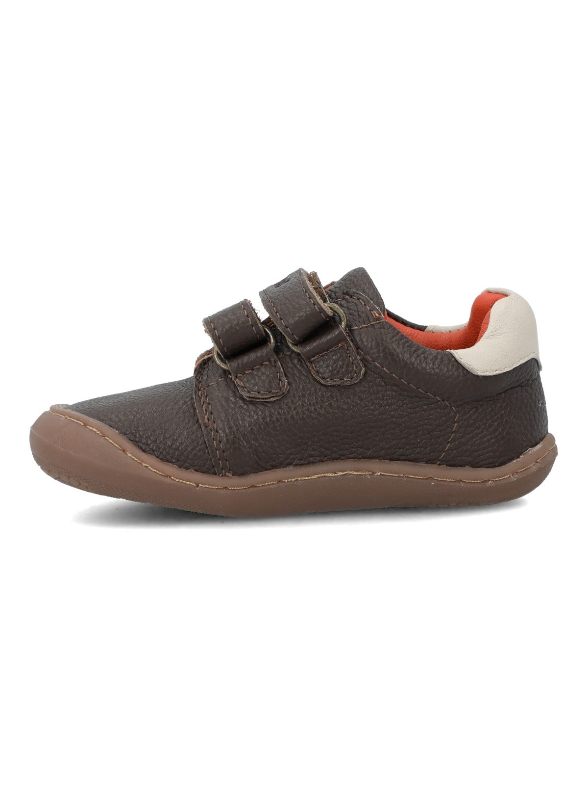 Zapatilla Para Niño Cuero Sika Café Hush Puppies