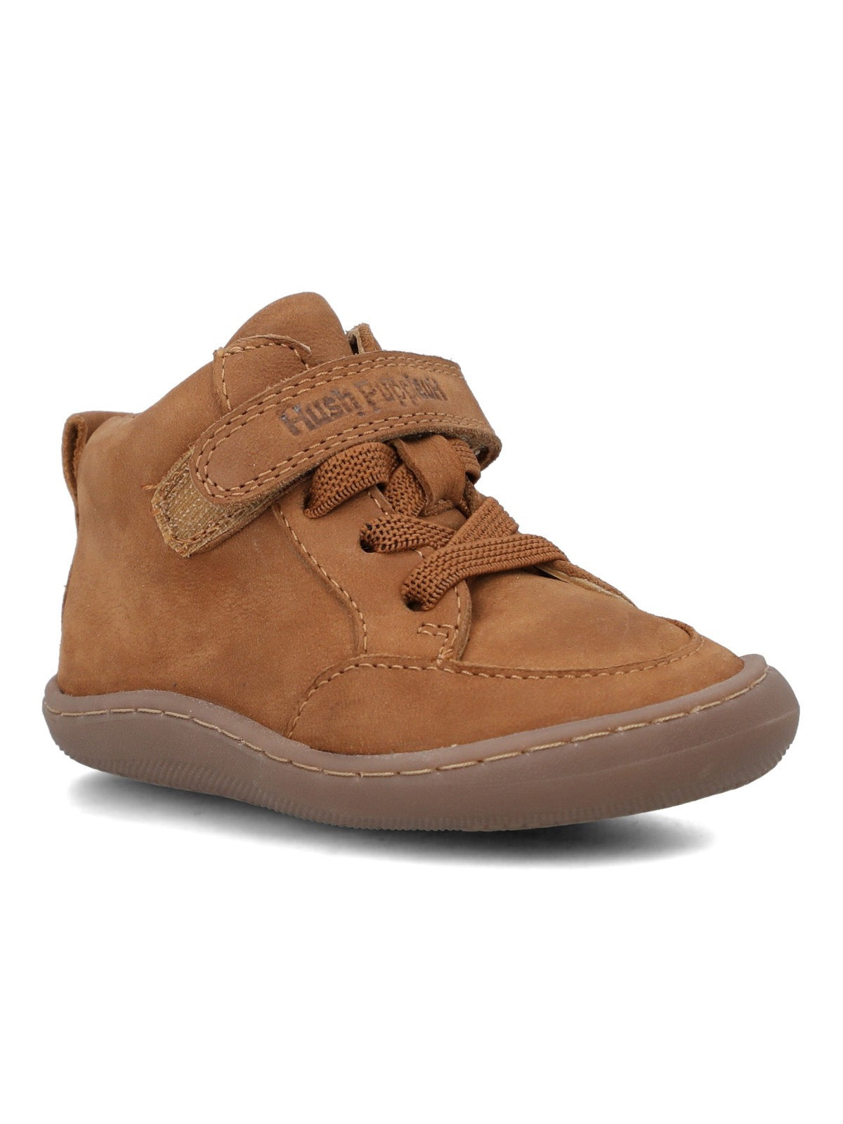 Botín Para Niño Cuero Marcos Café Hush Puppies