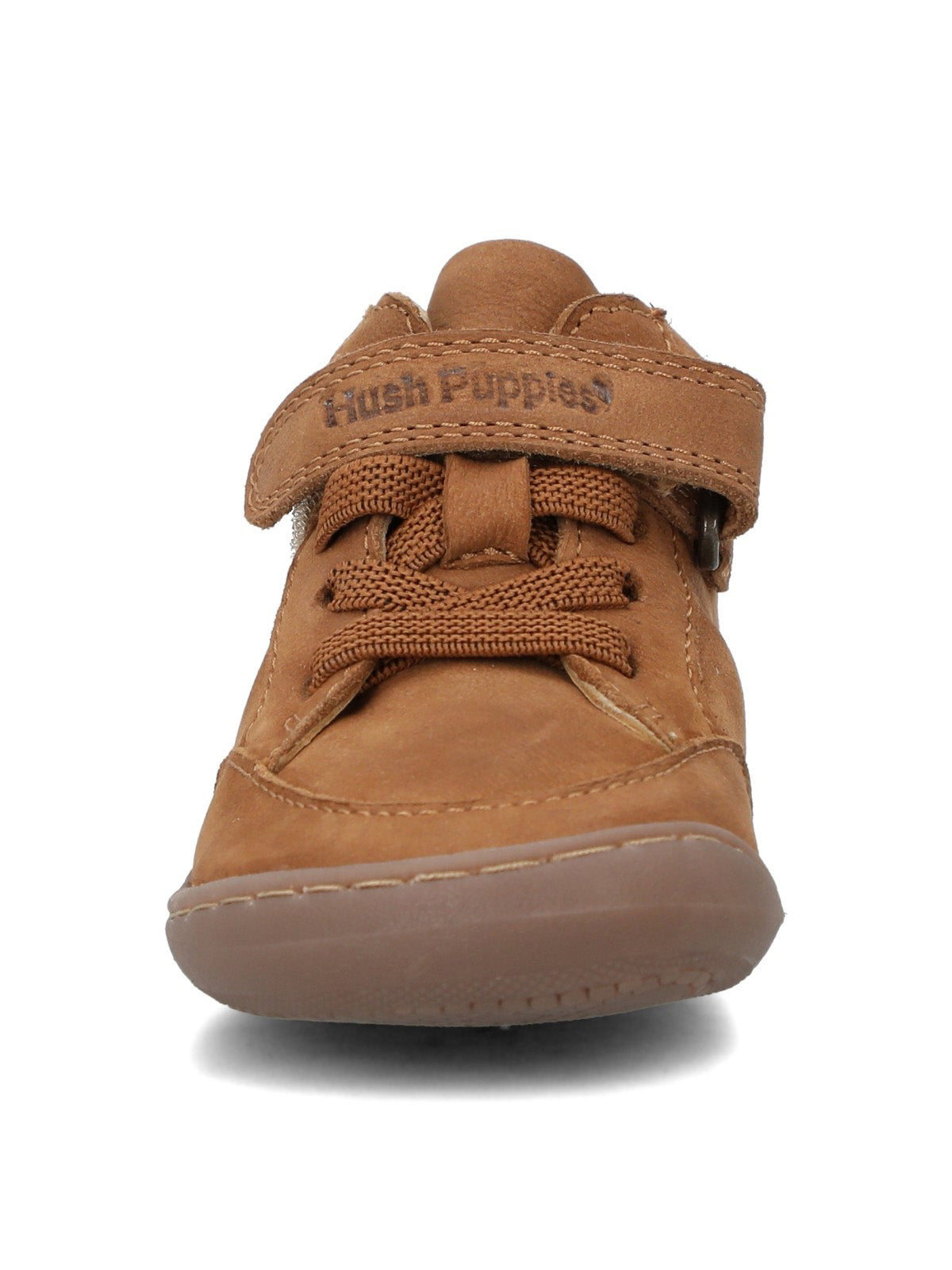 Botín Para Niño Cuero Marcos Café Hush Puppies