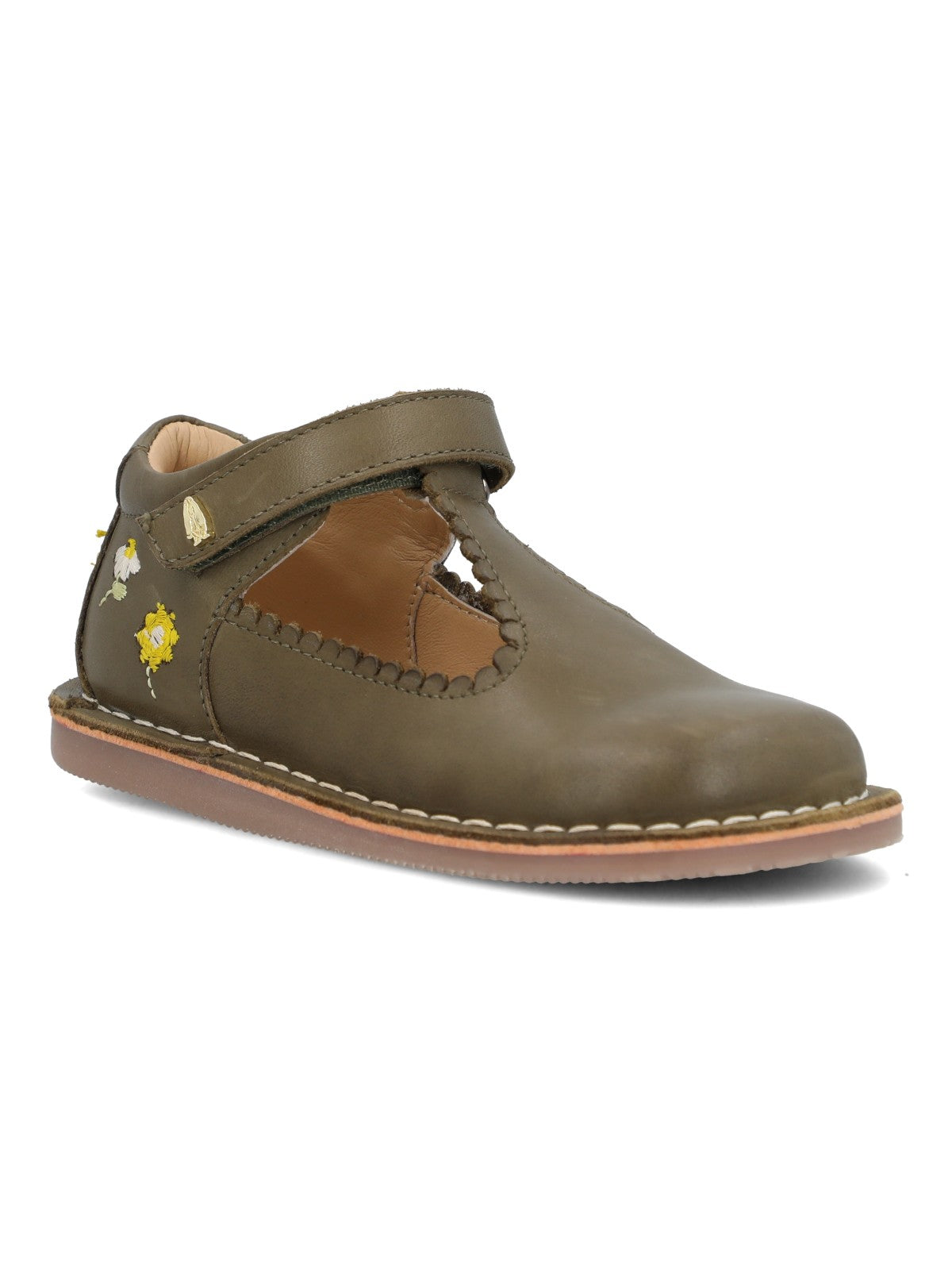 Guillermina Para Niña Cuero Elira Verde Hush Puppies