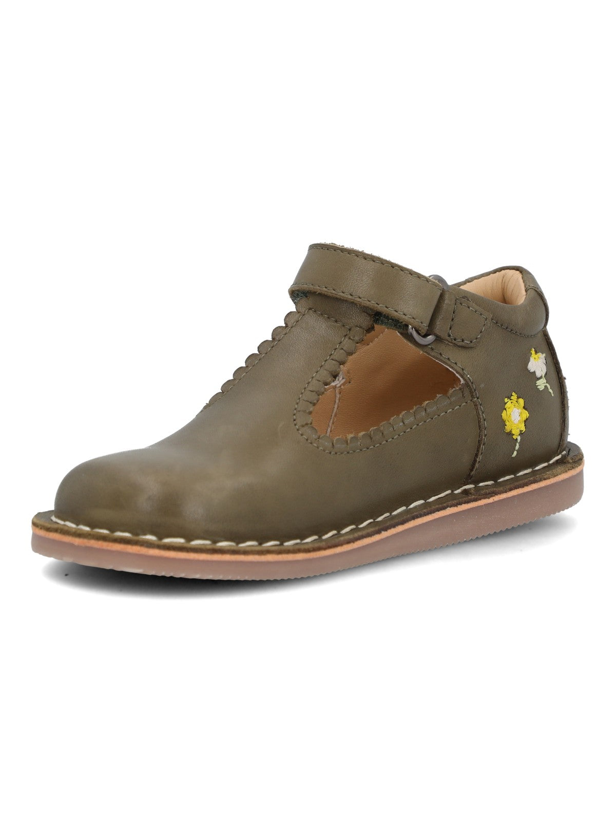 Guillermina Para Niña Cuero Elira Verde Hush Puppies