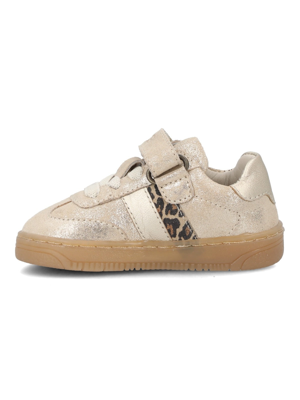 Zapatilla Para Niña Cuero/Gamuza/Caucho Zimu Metalizado Hush Puppies