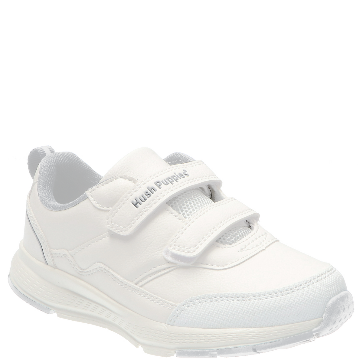 Zapatilla Para Niño  New Chance Velcro Blanco Hush Puppies