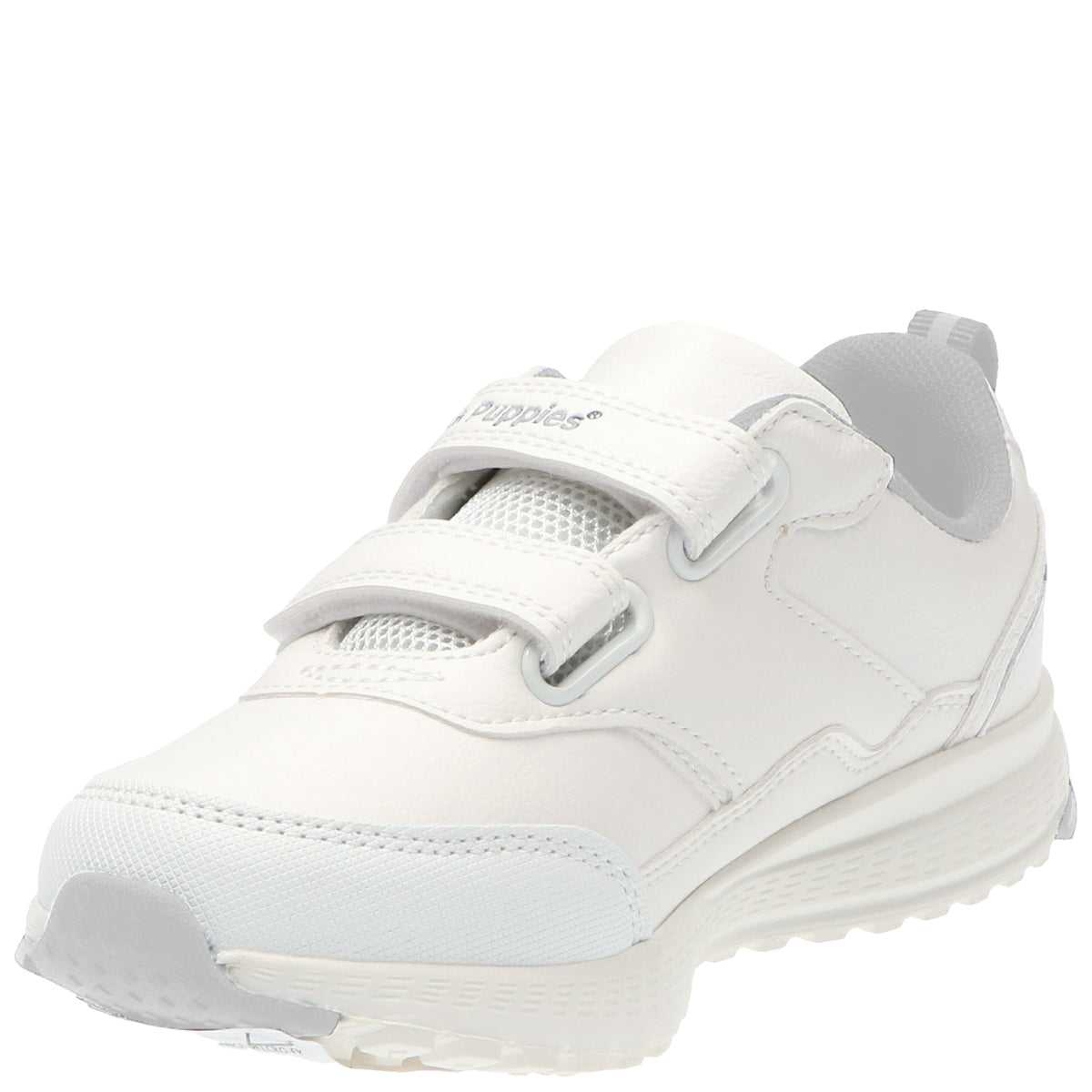 Zapatilla Para Niño  New Chance Velcro Blanco Hush Puppies