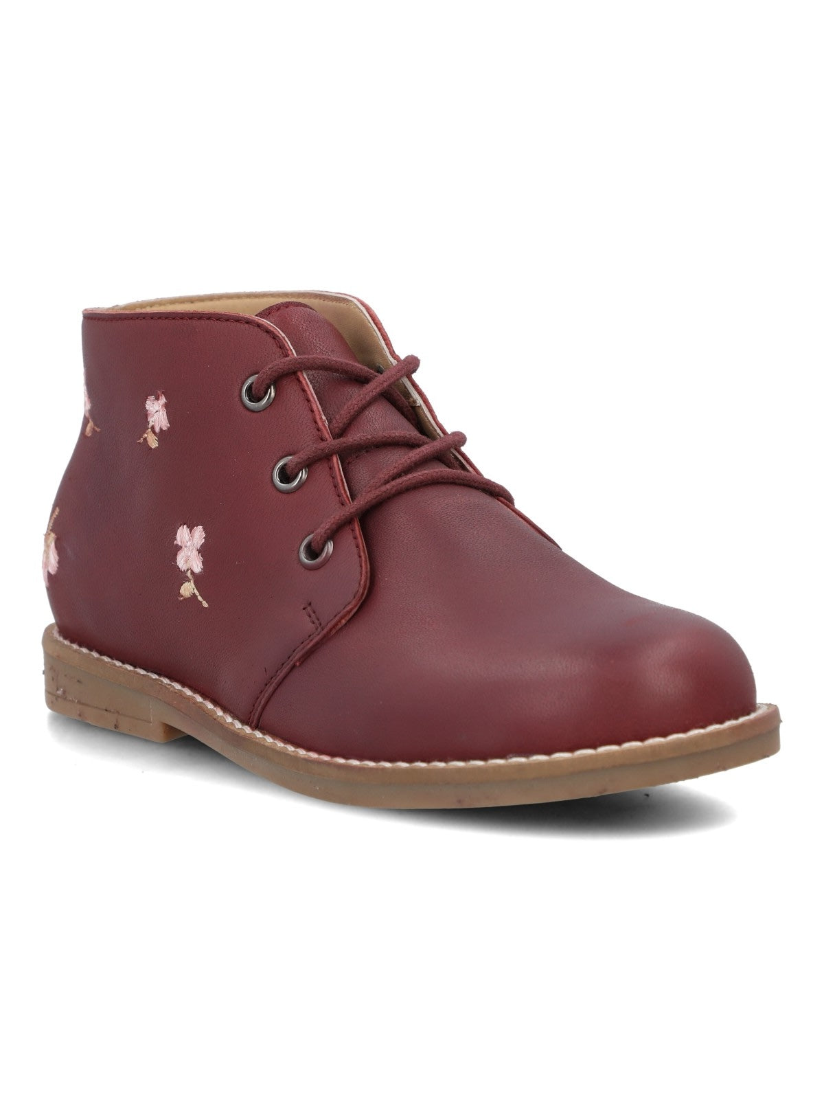 Botín Para Niña Cuero Liora Rojo Hush Puppies