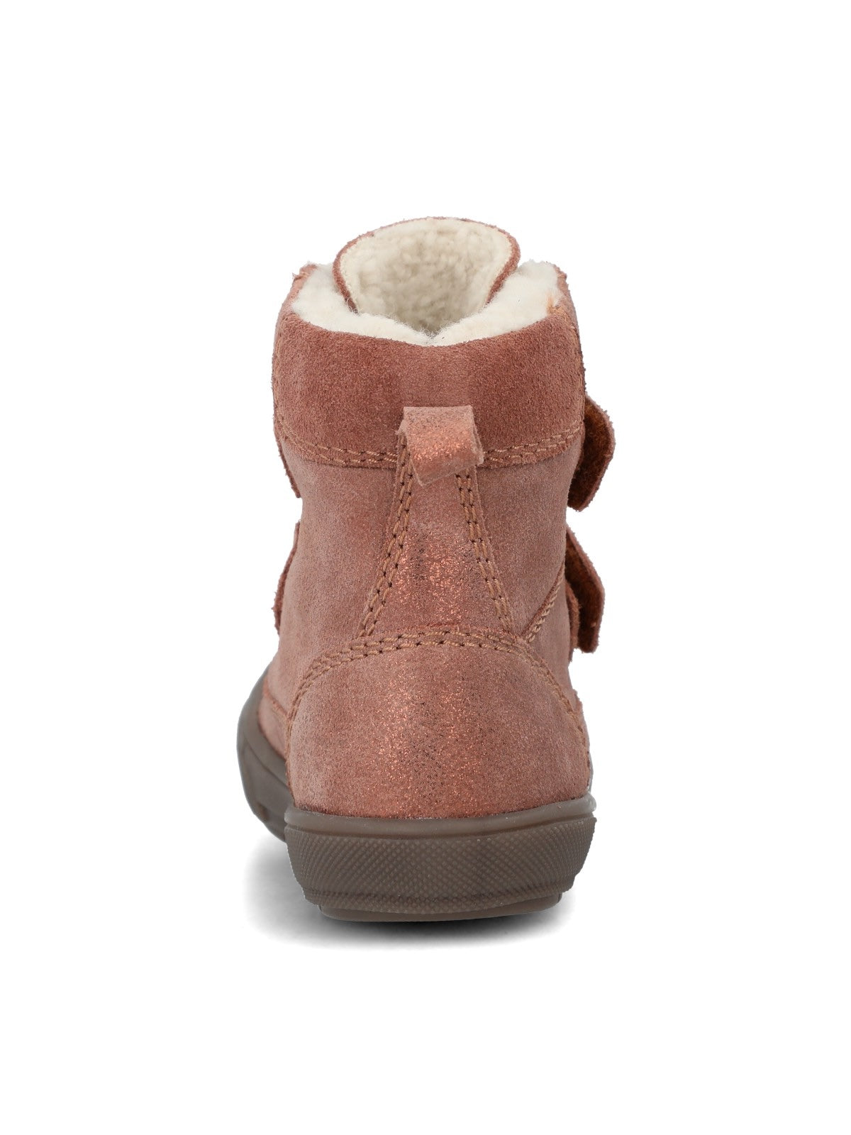 Botín Para Niña Cuero Saman Metalizado Hush Puppies