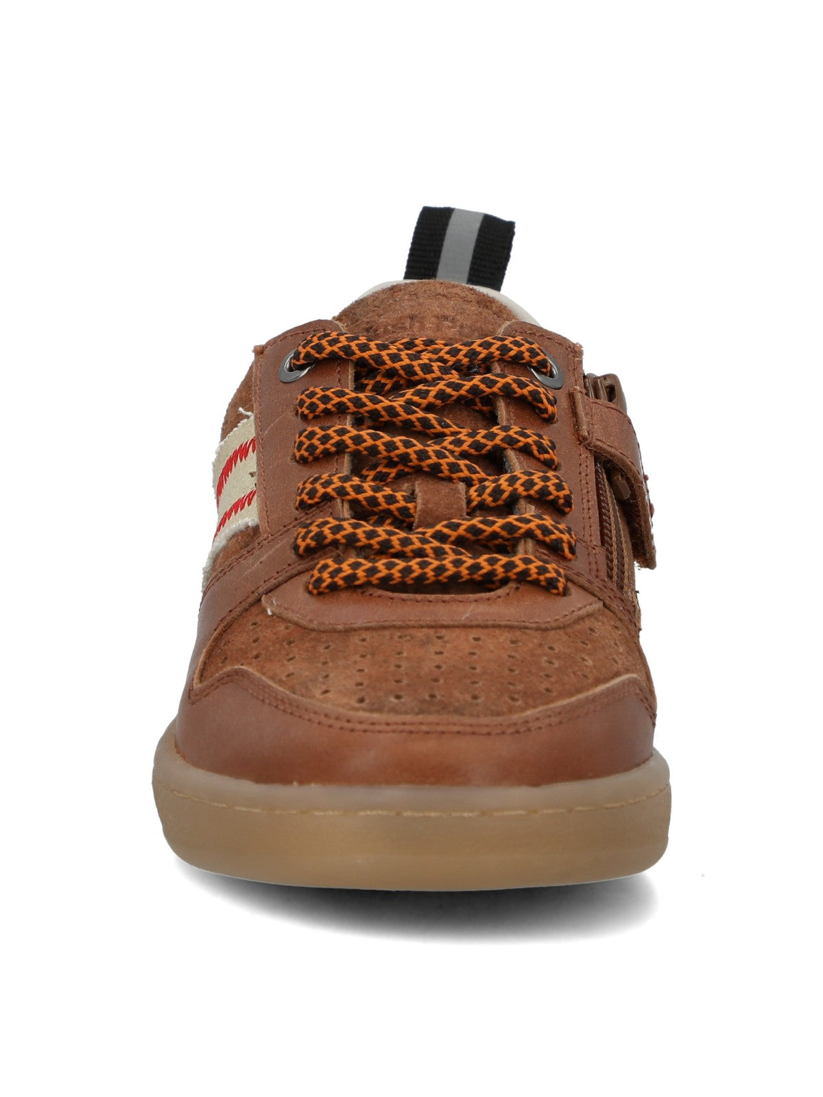 Zapatilla Para Niño Cuero Ocaso Café Hush Puppies