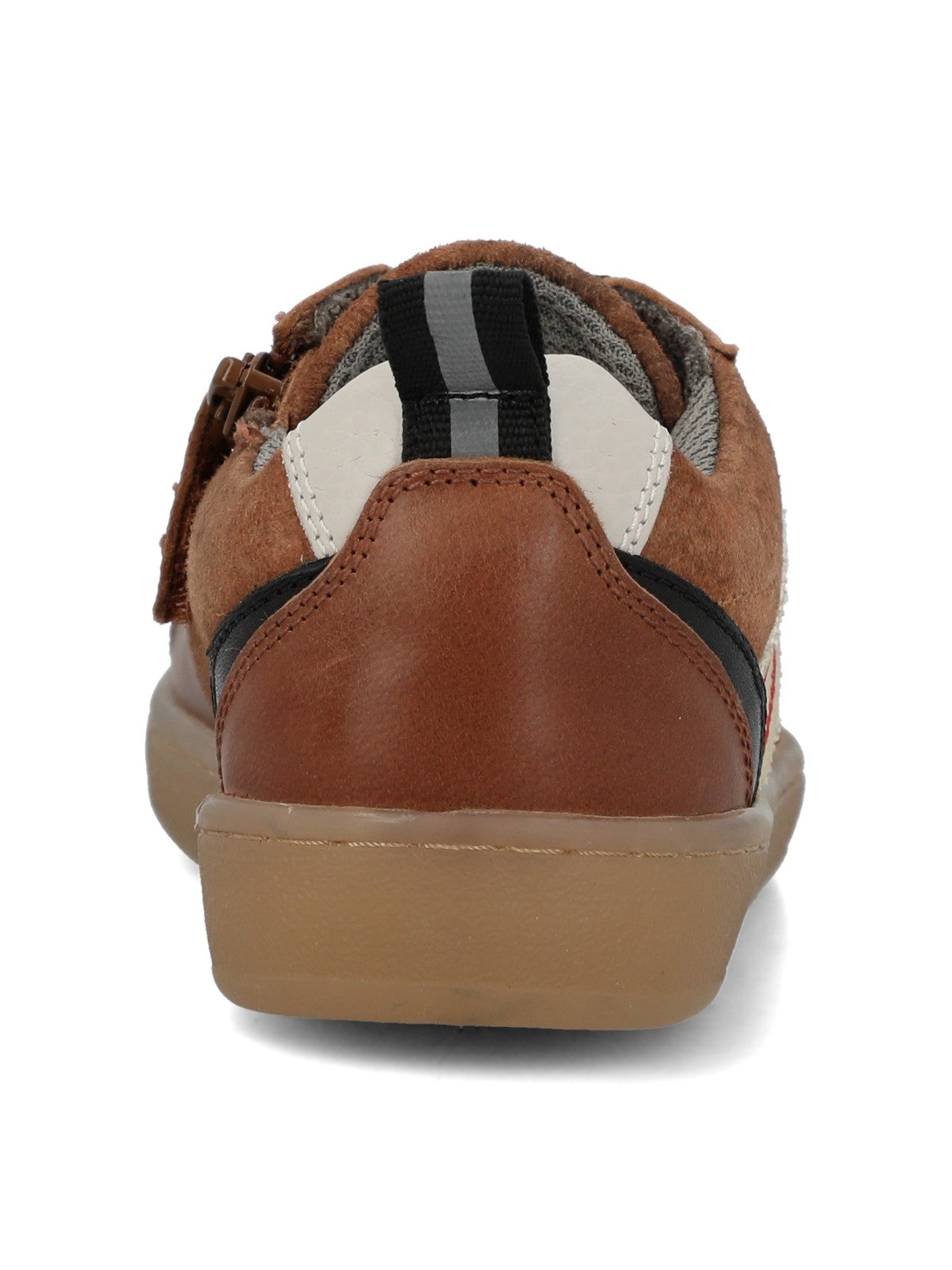 Zapatilla Para Niño Cuero Ocaso Café Hush Puppies