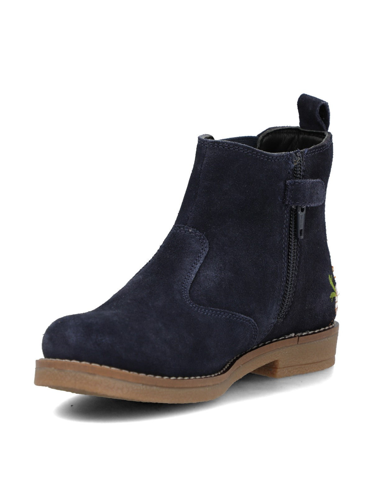 Botín Para Niña Cuero/Gamuza/Caucho Noelia Azul Hush Puppies