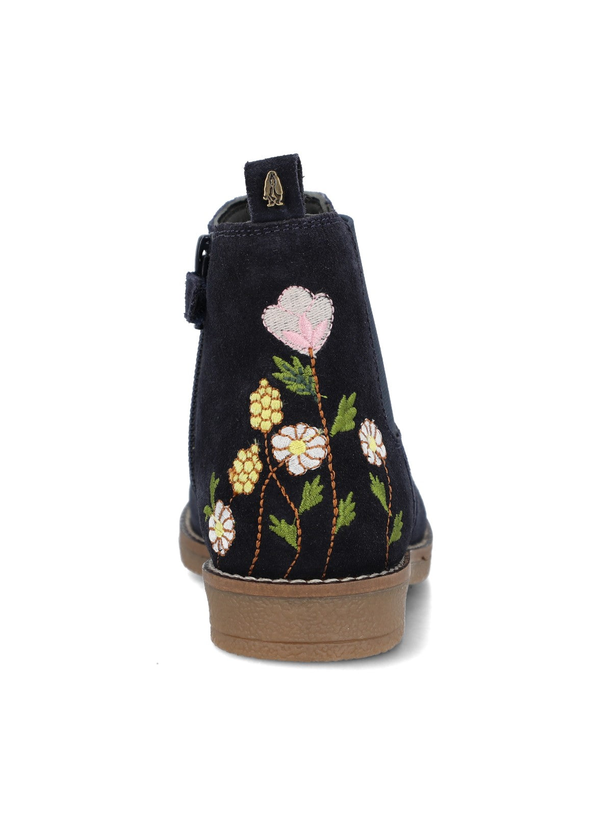 Botín Para Niña Cuero/Gamuza/Caucho Noelia Azul Hush Puppies